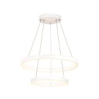 SLV - ONE DOUBLE PD PHASE UP/DOWN, Indoor LED Pendelleuchte weiss CCT switch 2700/3000K