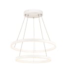 SLV - ONE DOUBLE PD DALI UP/DOWN, Indoor LED Pendelleuchte weiss CCT switch 3000/4000K