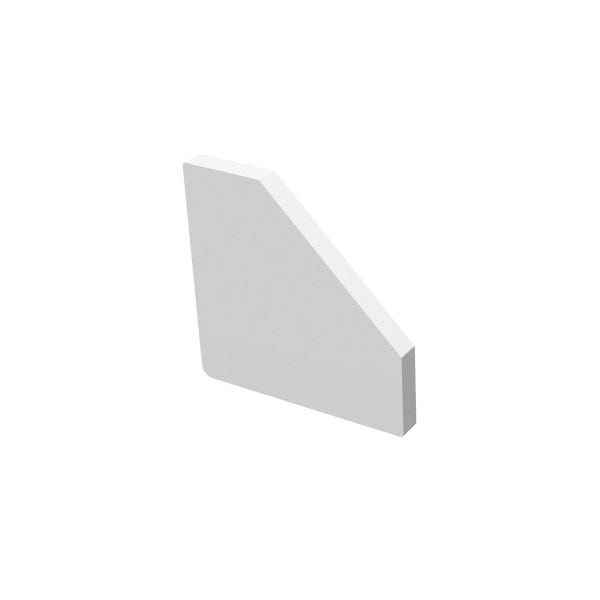 SLV - GRAZIA 10 EDGE, Endkappe weiss