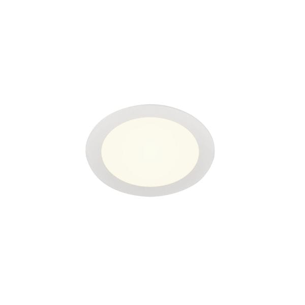 SLV - SENSER 18 DL, Indoor LED Deckeneinbauleuchte rund weiss 4000K