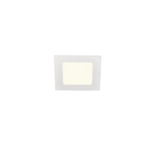 SLV - SENSER 12 DL, Indoor LED Deckeneinbauleuchte eckig weiss 4000K