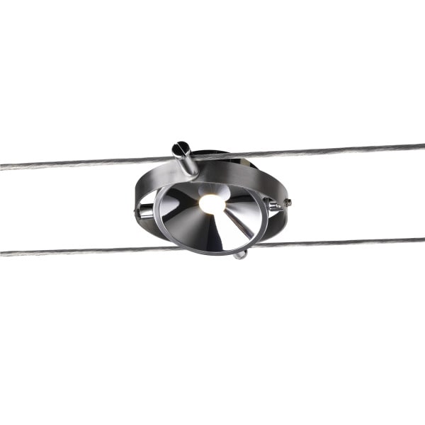 SLV - DURNO, Seilleuchte für TENSEO Niedervolt-Seilsystem, 2700K, chrom