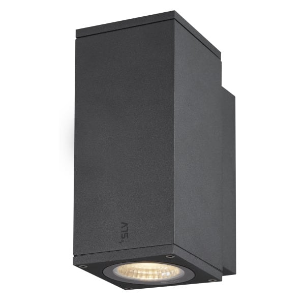 SLV - ENOLA SQUARE S single Outdoor LED Wandaufbauleuchte anthrazit CCT 3000/4000K