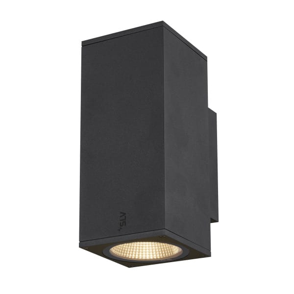SLV - ENOLA SQUARE UP/DOWN M Outdoor LED Wandaufbauleuchte anthrazit CCT 3000/4000K