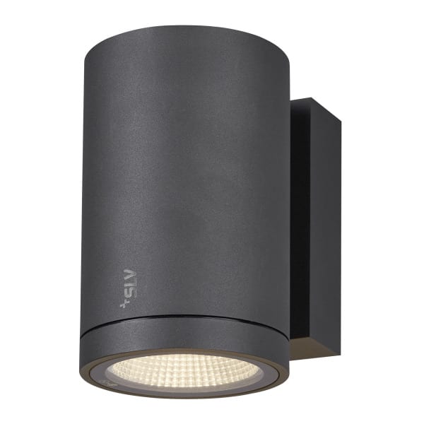 SLV - ENOLA ROUND M single Outdoor LED Wandaufbauleuchte anthrazit CCT 3000/4000K