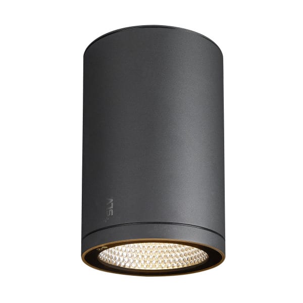 SLV - ENOLA ROUND L Outdoor LED Deckenaufbauleuchte anthrazit CCT 3000/4000K