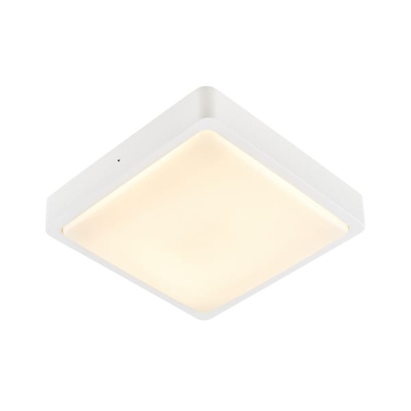 SLV - AINOS SQUARE Outdoor LED Wand- und Deckenaufbauleuchte weiss CCT switch 3000/4000K