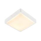 SLV - AINOS SQUARE Outdoor LED Wand- und Deckenaufbauleuchte weiss CCT switch 3000/4000K