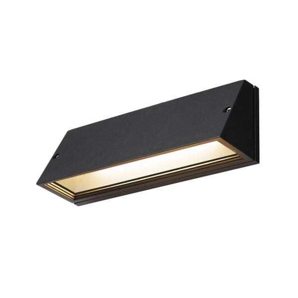 SLV - PEMA® Outdoor LED Wandaufbauleuchte schwarz CCT switch 3000/4000K