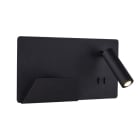 SLV - SOMNILA SPOT Indoor LED Wandaufbauleuchte 3000K schwarz Version links inkl. USB Anschluss