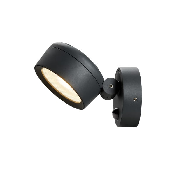 SLV - ESKINA SPOT SENSOR Outdoor Wand- und Deckenaufbauleuchte anthrazit IP54 dimmbar