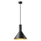 SLV - PHELIA 275 E27 Indoor Pendelleuchte schwarz/gold