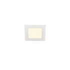 SLV - SENSER 12 Indoor LED Deckeneinbauleuchte eckig weiss