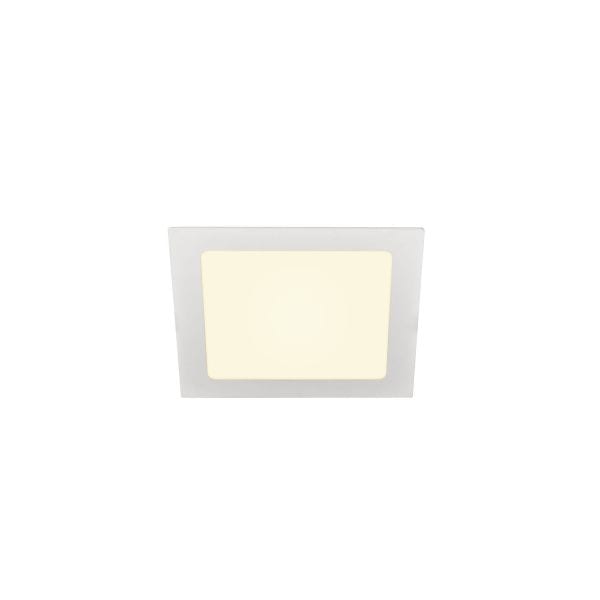 SLV - SENSER 18 Indoor LED Deckeneinbauleuchte eckig weiss