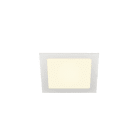 SLV - SENSER 18 Indoor LED Deckeneinbauleuchte eckig weiss