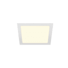 SLV - SENSER 24 Indoor LED Deckeneinbauleuchte eckig weiss