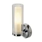 SLV - WL 105 Wandleuchte, chrom, doppelt Glas, 1xE14