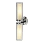 SLV - WL 106 Wandleuchte, doppel Glas, chrom 2xE14