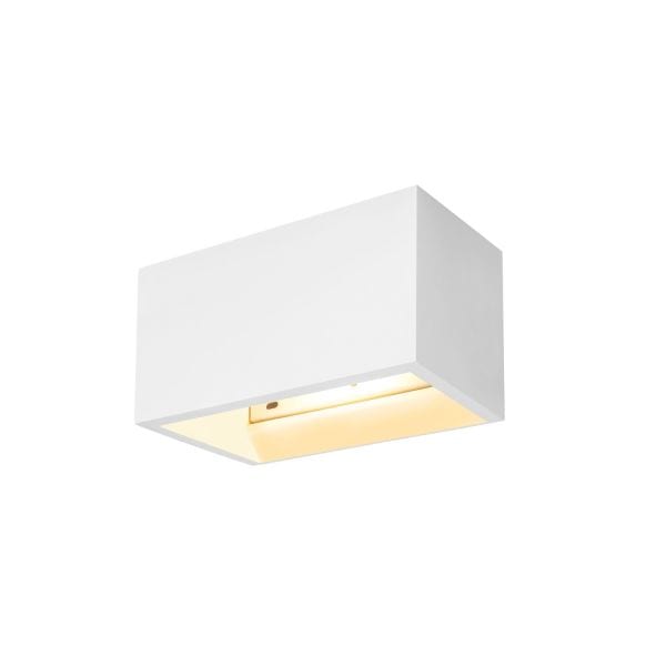 SLV - PLASTRA QT-DE12 WL, Indoor Wandleuchte, weiss