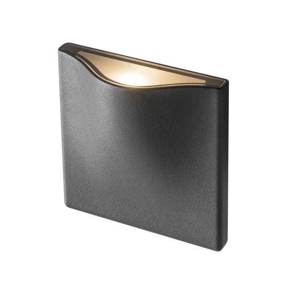SLV - VILUA S WL Outdoor Wandaufbauleuchte anthrazit 3000K IP54 100° 405lm