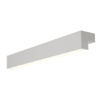 SLV - L-LINE 60 LED, Wand- und Deckenleuchte, IP44, 3000K, 820lm, silber