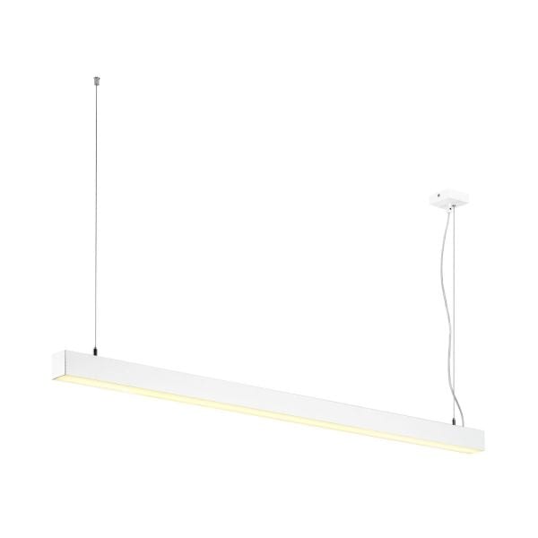 SLV - Q-LINE DALI SINGLE LED, Pendelleuchte, dimmbar, 1500mm, weiss