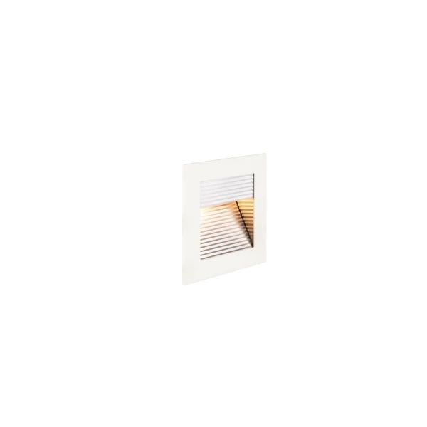 SLV - FRAME LED 230V CURVE, LED Indoor Wandeinbauleuchte, weiss, 2700K
