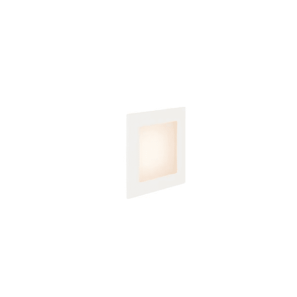 SLV - FRAME LED 230V BASIC, LED Indoor Wandeinbauleuchte, weiss, 2700K