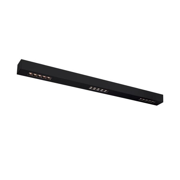 SLV - Q-LINE CL, LED Indoor Deckenaufbauleuchte, 1m, BAP, schwarz, 3000K
