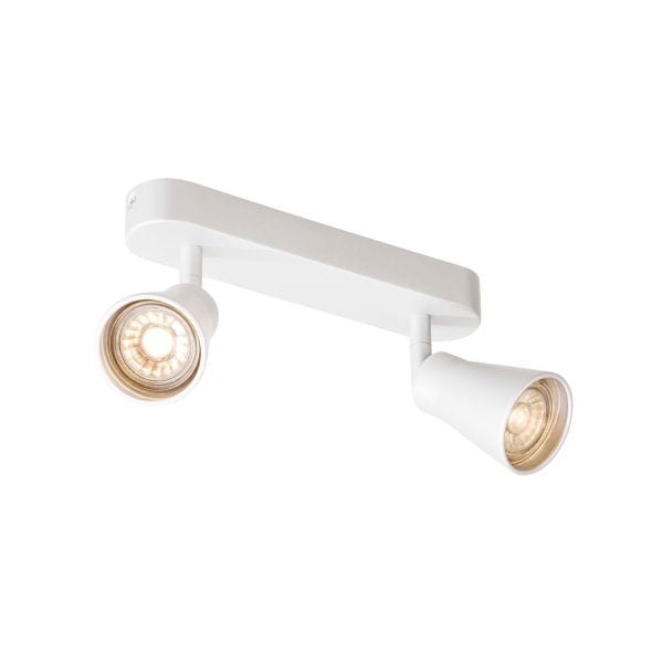 SLV - AVO CW Double, Indoor Wand- und Deckenaufbauleuchte, QPAR51, weiss, max. 50W
