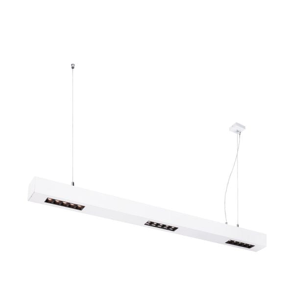 SLV - Q-LINE PD, LED Indoor Pendelleuchte, 1m, BAP, weiss, 3000K