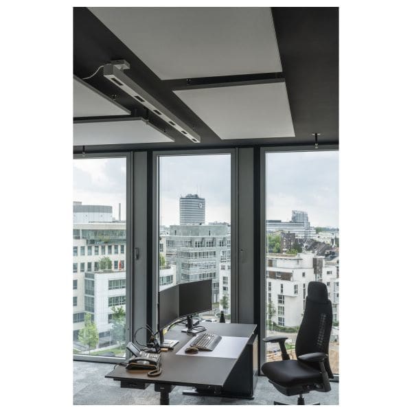 SLV - Q-LINE PD, LED Indoor Pendelleuchte, 2m, BAP, weiss, 3000K