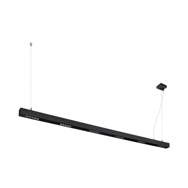 SLV - Q-LINE PD, LED Indoor Pendelleuchte, 2m, BAP, schwarz, 4000K