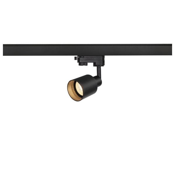 SLV - PURI TRACK QPAR51 Glas, schwarz 50W, inkl. 3P.-Adapter