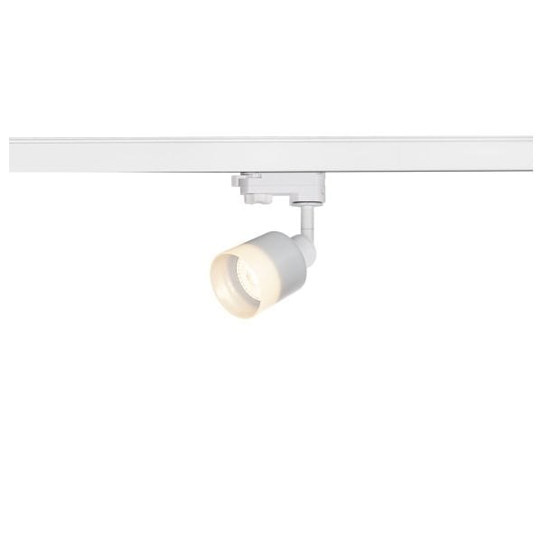 SLV - PURI TRACK QPAR51 Glas, weiss 50W, inkl. 3P.-Adapter
