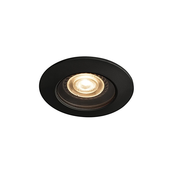 SLV - VARU QPAR51 DL, Outdoor Deckeneinbauleuchte, schwarz, IP20/65