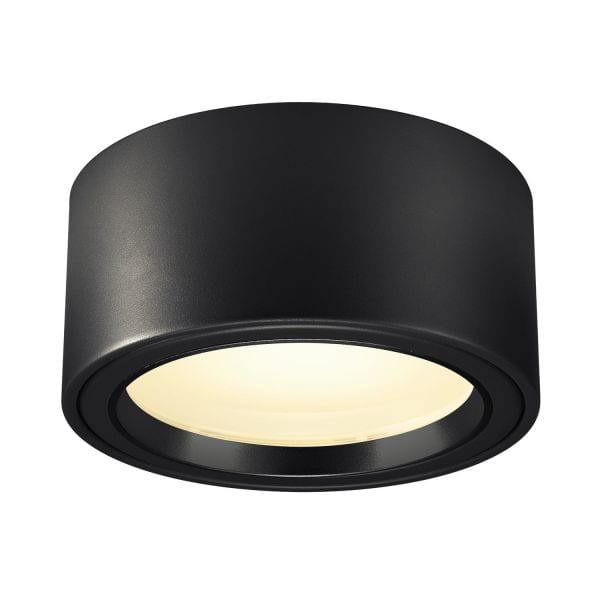 SLV - FERA CL, LED Indoor Deckenaufbauleuchte, schwarz, 3000K, 100°
