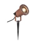 SLV - BIG NAUTILUS QPAR51, Outdoor Erdspiessleuchte, rost farbend, IP65 max. 11W