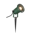 SLV - BIG NAUTILUS QPAR51, Outdoor Erdspiessleuchte, grün IP65 max. 11W