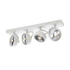 SLV - KALU CW, Indoor Wand- und Deckenaufbauleuchte, quad, QPAR111, weiss, 4x75W