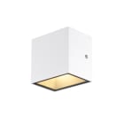 SLV - SITRA CUBE WL, LED Outdoor Wand- und Deckenaufbauleuchte, weiss, IP44, 3000K, 10W