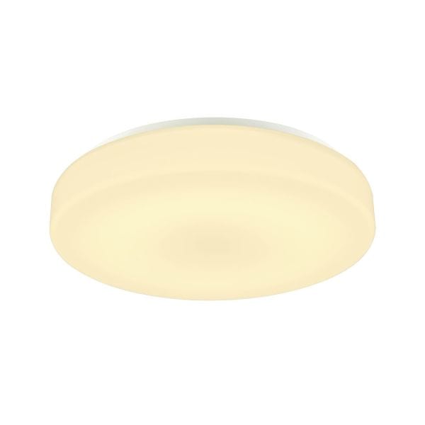 SLV - LIPSY 50 Drum CW, LED Outdoor Wand- und Deckenaufbauleuchte, weiss, IP44 3000/4000K