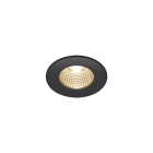 SLV - PATTA-I, LED Outdoor Deckeneinbauleuchte, rund DL IP65 schwarz 1800-3000K