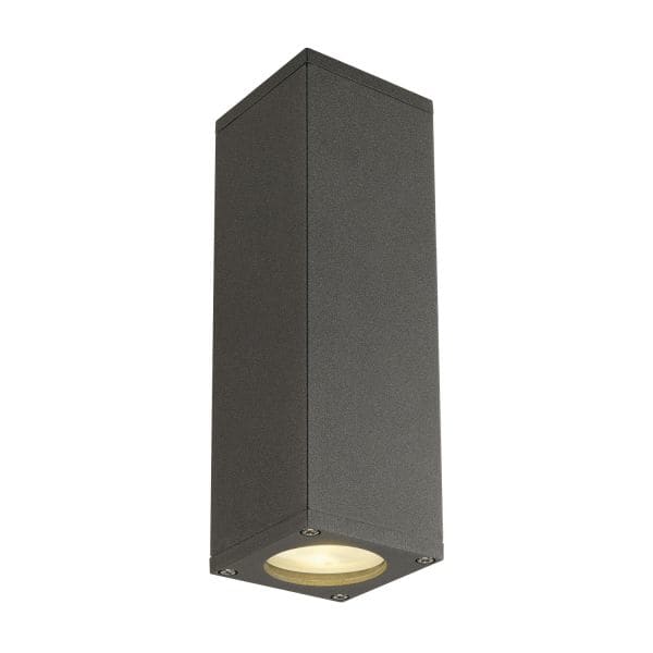 SLV - THEO UP/DOWN, QPAR51, Wandleuchte, anthrazit, max. 2x50W
