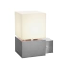 SLV - SQUARE WALL, E27, Outdoor Wandleuchte, Edelstahl 304, max. 20W, IP44