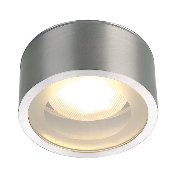 SLV - ROX CEILING OUT, TCR-TSE, Outdoor Deckenleuchte, alu gebürstet, max. 11W, IP44