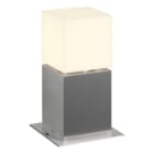 SLV - SQUARE POLE 30, E27, Outdoor Stehleuchte, Edelstahl 304, max. 20W, IP44