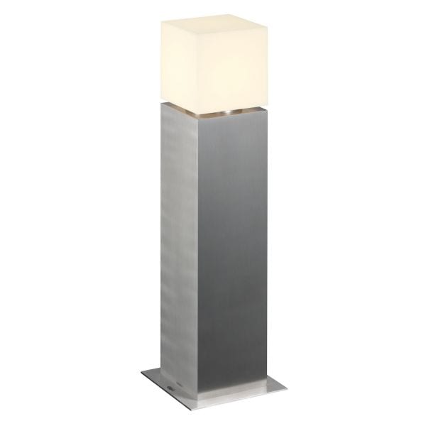 SLV - SQUARE POLE 60, E27, Outdoor Stehleuchte, Edelstahl 304, max. 20W, IP44