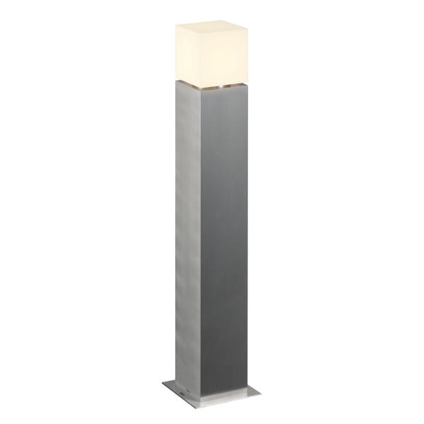SLV - SQUARE POLE 90, E27, Outdoor Stehleuchte, Edelstahl 304, max. 20W, IP44