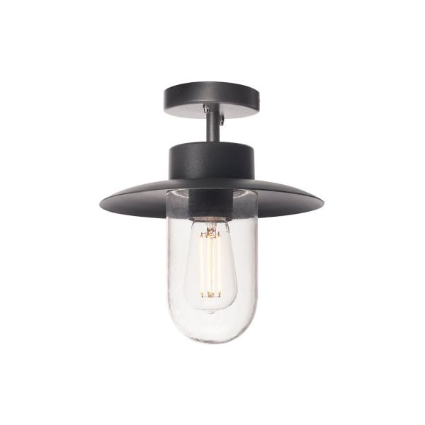 SLV - MOLAT E27 Outdoor Deckenleuchte, anthrazit, max. 60W, IP44